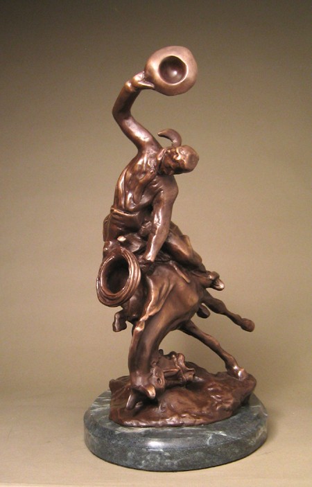 DYNAMIC  THE WILDEST PONY BRONZE SCULPTURE