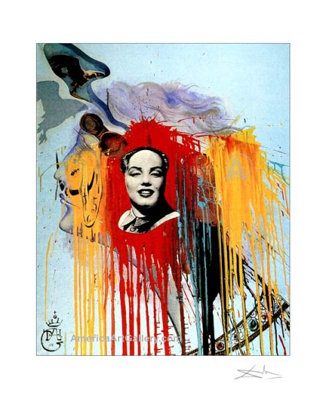 EXCEPTIONAL RARE EXCLUSIVE SALVADOR DALI PRINT