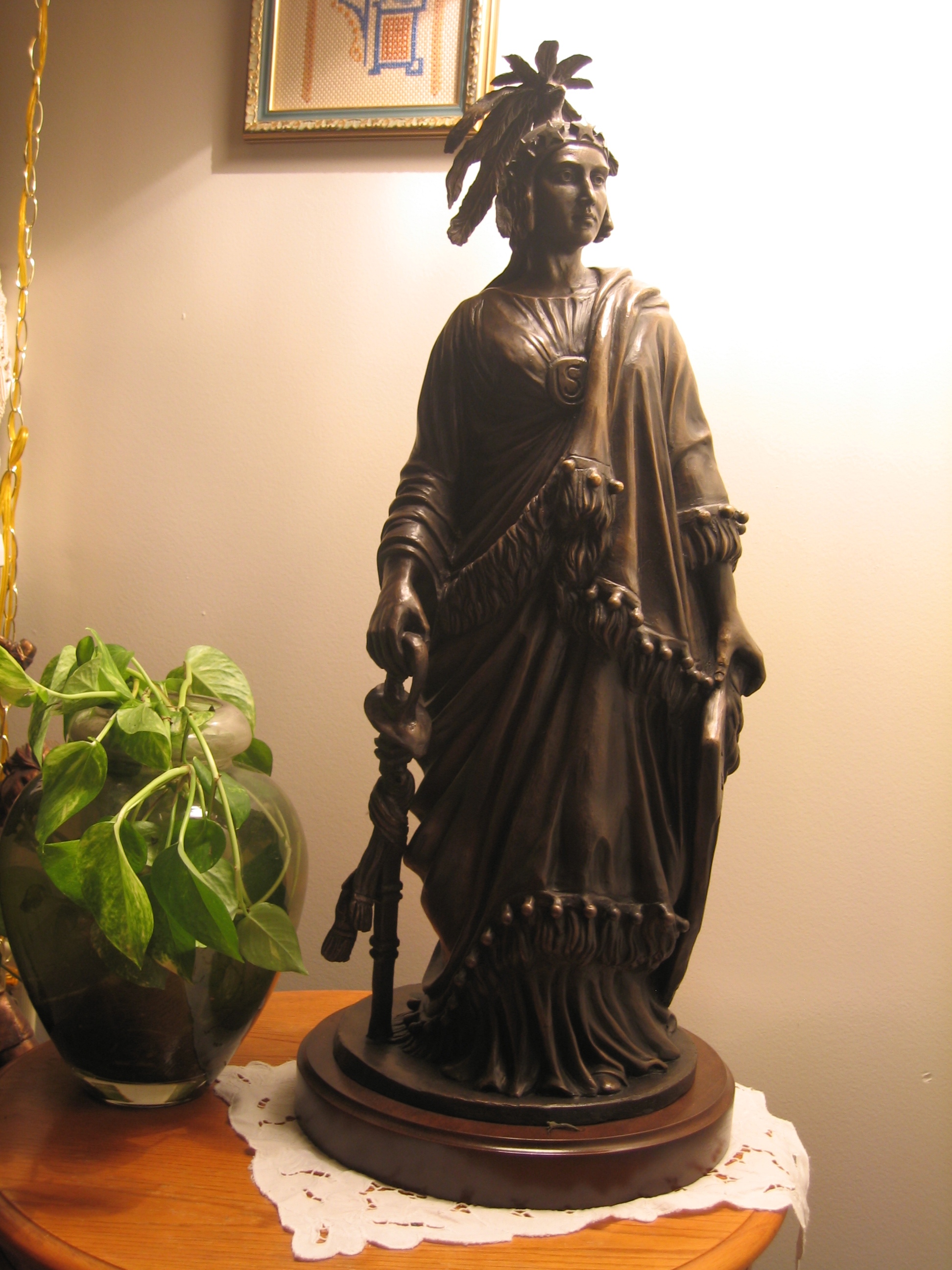 FABULOUS STATUE OF FREEDOM BRONZE SCULPTURE STATUE