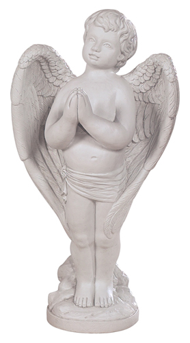 FABULOUS STANDING ANGEL STATUE SCULPTURE