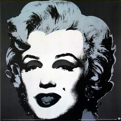 ANDY WARHOL, RARE OFFICIAL MARILYN MONROE PORTRAIT